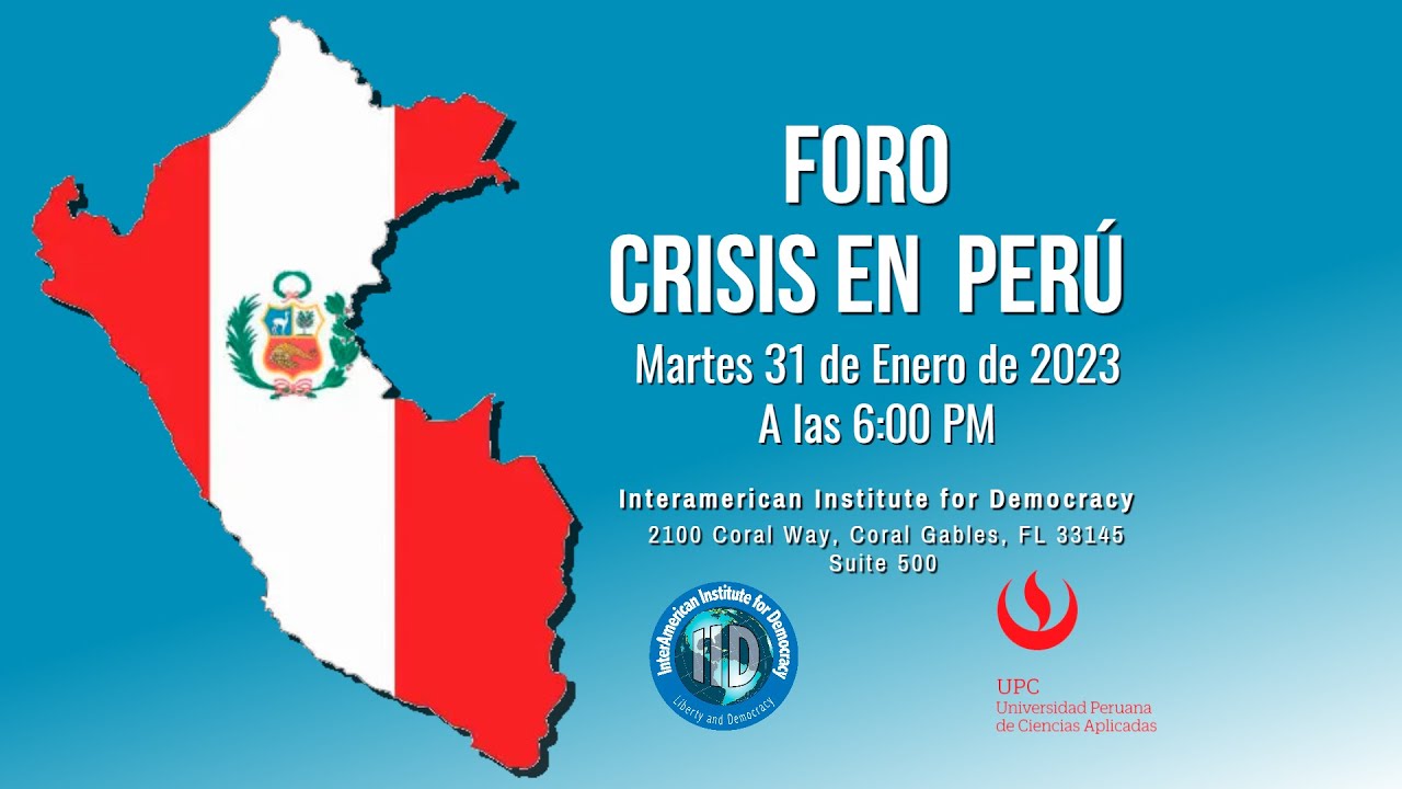 Foro "Crisis en Perú"