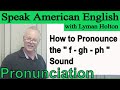 Understanding the F Sound in English