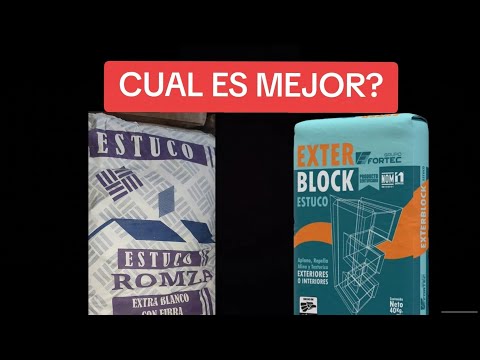 CUAL ES LA MEJOR MARCA DE ESTUCO
