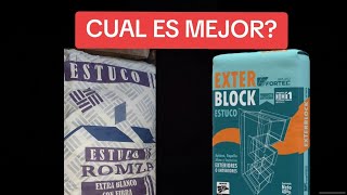 CUAL ES LA MEJOR MARCA DE ESTUCO