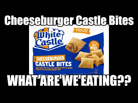 White Castle Cheeseburger Castle Bites-  WHAT ARE WE EATING??