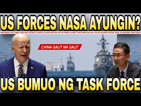 KUMPIRMADO pwersa ng AMERIKA nasa AYUNGIN SHOAL na rin