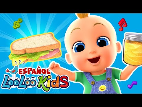 🥪 Vamos a Hacer un Sándwich + Canciones Infantiles para Cocinar y Jugar 🎶👧 | LooLoo Kids Español 🌈✨