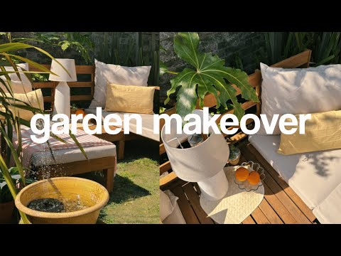 Garden DIYs and a transformation of our seating area 🌷 Garden Makeover Part 3