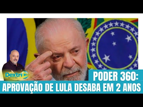 APROVAÇÃO DE LULA DESABA EM 2 ANOS