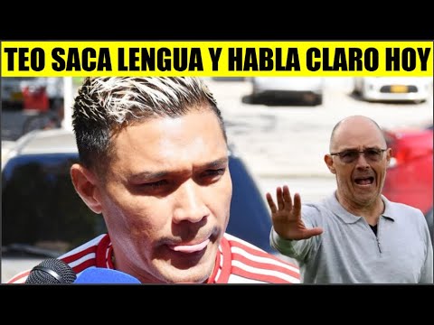 TEOfilo GUTIERREZ FUERTE DECLARACION HOY ¿SE QUEDA o SE VA ? ESTO DIJO de MURIEL