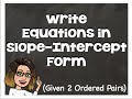 Understanding Slope and Intercepts