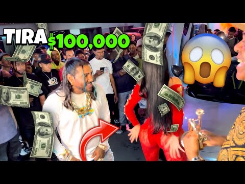 Omega El Fuerte Tira $100,000 en Pleno Video Musical y Se Arma Un Juidero en Alofoke 😱 ¡QUE RISA! 😂