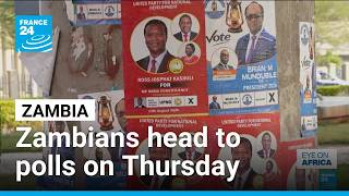 YouTube video thumbnail: Zambia Prepares for 8th General Election Since its Return to a Multi-Party Democracy