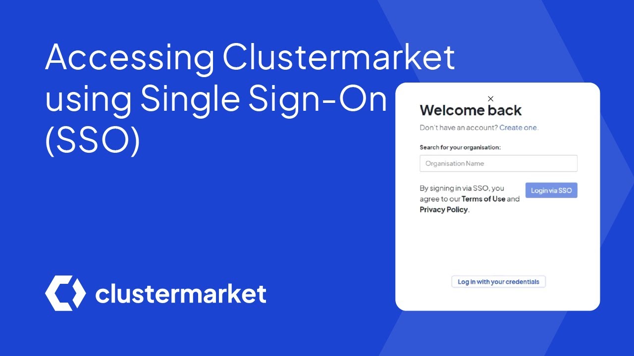 Clustermarket Login  UK 2025