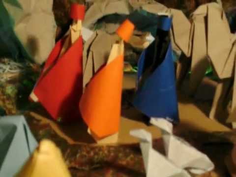 Come Creare Il Presepe Di Origami Fai Da Te Mania