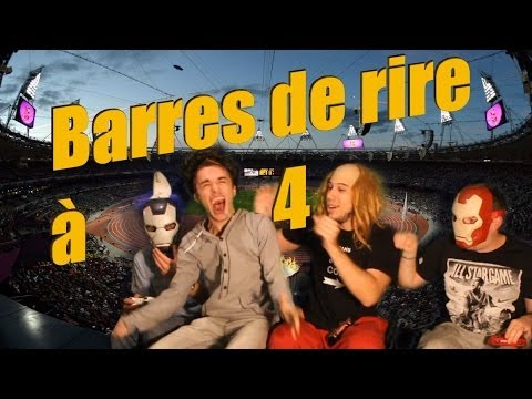 Barres de rire à 4 sur les J.O