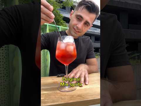 spritz misto (come i professionisti ma senza bisogno di attrezzature da bar) #shortvideo