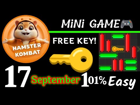 17 September 🔑 Puzzle Trick: P2E Hamster Kombat Mini Game Solved