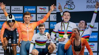 UCI: ABAHOLANDI BAKOZE AMATEKA IKIGALI/ BIHARIYE SHAMPIYONA N'IMIDARI YA ZAHABU MU NGIMBI N'ABANGAVU