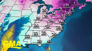 Millions wake up to bitter cold wind chills