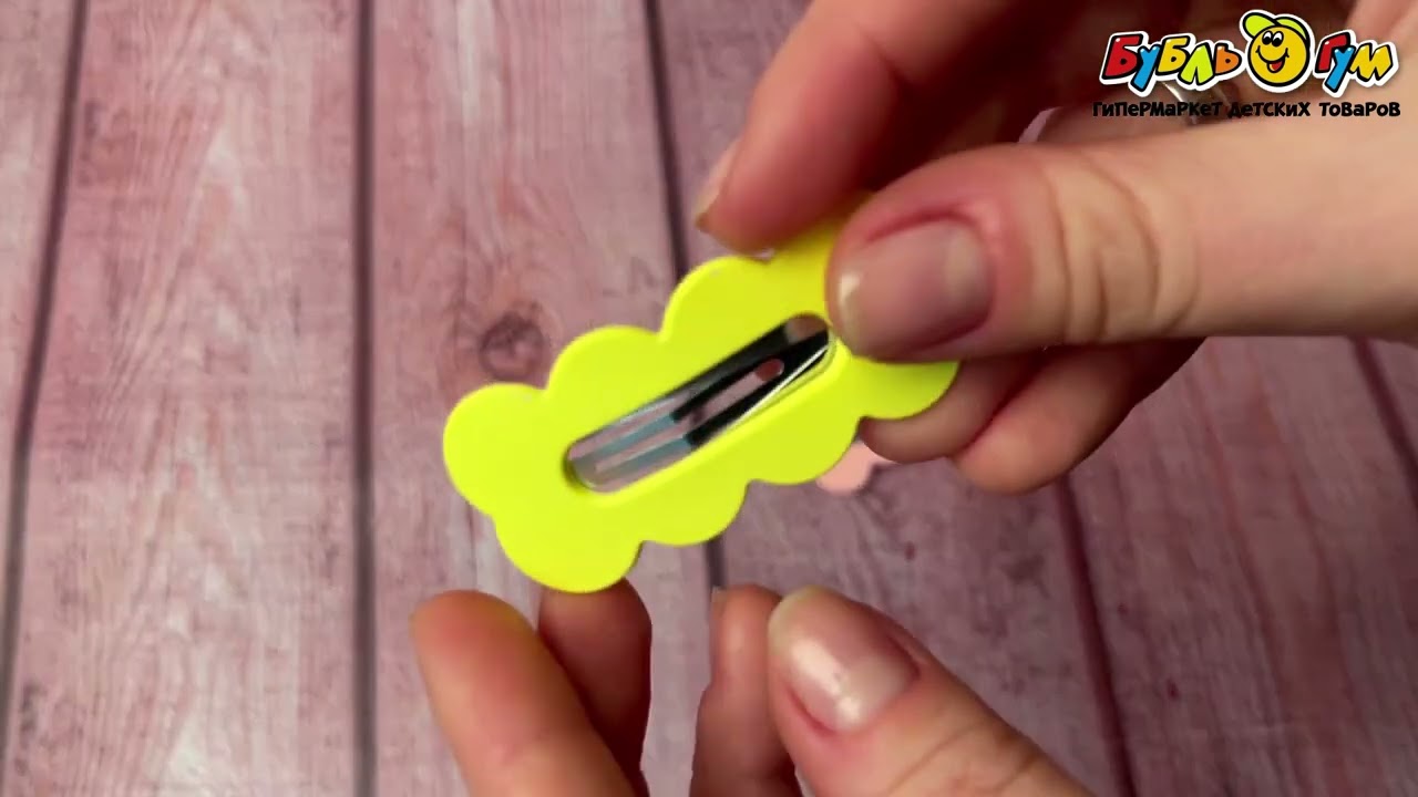 Заколки фигурные матовые желто-розовые - видео Заколки фигурные матовые желто-розовые - видео