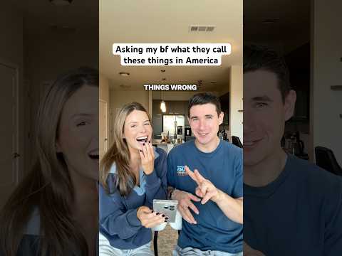 Asking my bf what these are called in America๐บ๐ธ๐ฟ๐ฆ #accent #accentchallenge #southafrican #couple