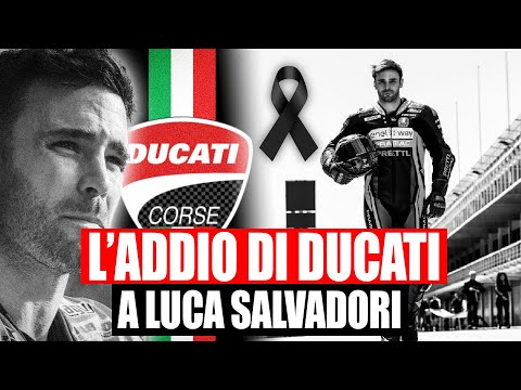 Luca Salvadori, lo straziante saluto della Ducati per ricordare il suo pilota scomparso.