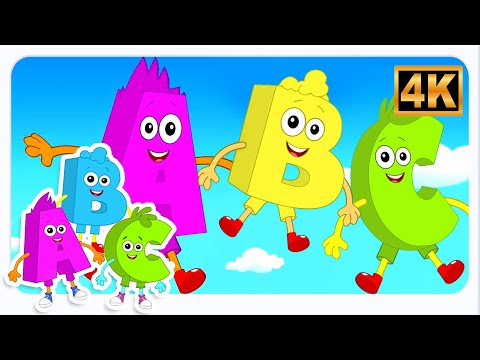 ABC Song, Learn Alphabets & 4k Rhymes for Kids