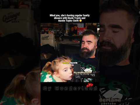 Imagine Regular Family Dinners with Uncle Travis and Auntie Taylor Swift😭#taylorswift #traviskelce