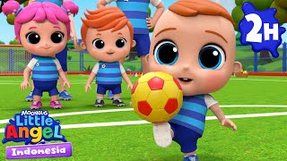 Main Sepakbola Cetak Gol! | Little Angel Indonesia | Kartun dan Lagu Anak Favorit