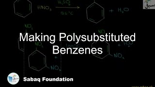 Making Polysubstituted Benzenes