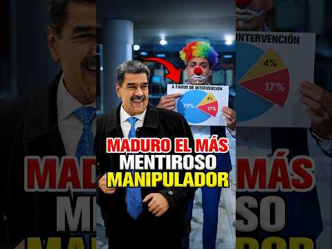 🚨🔥 ¡El mayor mentiroso! Maduro miente pero la verdad salió a la luz ¡El 79% pide intervención! 🚨🔥