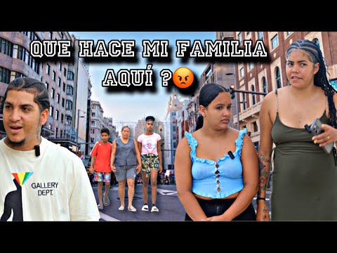 No quería que su familia la visitara , y se enoja por eso
