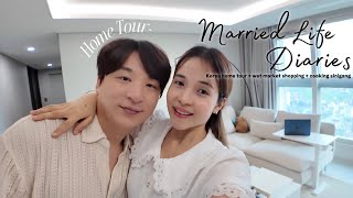 Korea home tour, wet market, cooking sinigang | Married Life Diaries