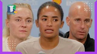 Kiki Van Zanten, Sarah Puntigam, and Fabrice Gautrat react to Houston Dash crazy win against Racing