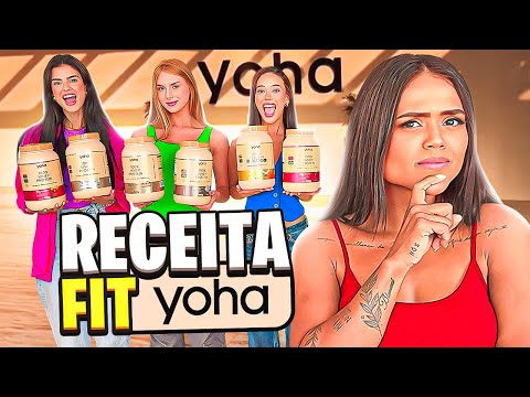 QUEM FAZ A MELHOR RECEITA FIT COM PRODUTOS YOHA!!!