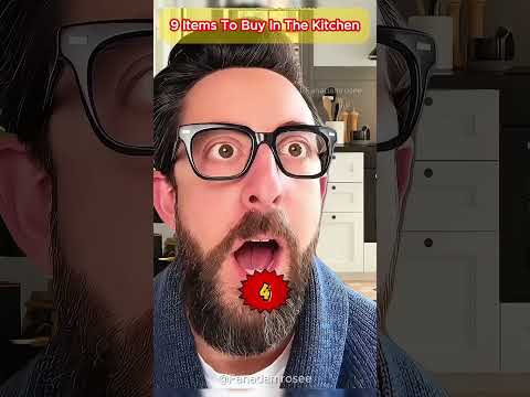 9 Items To Buy In The Kitchen#adam #rose #cooking #adamrose #food #lifehacks #diy #tips #chef