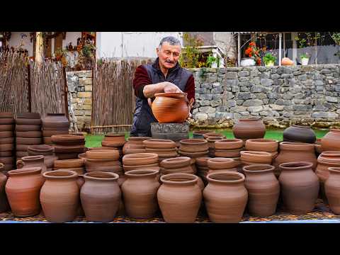 Handmade Clay Pots: The Perfect Cooking Vessel for Beef Pilaf🏺✨