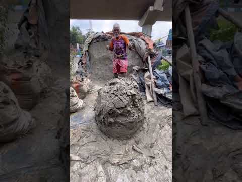 💥களிமண் டீ கப் எப்படி செய்றாருன்னு பாருங்க⁉️😱 | Clay Tea🍵Cup Making #clay #teacup #making #shorts