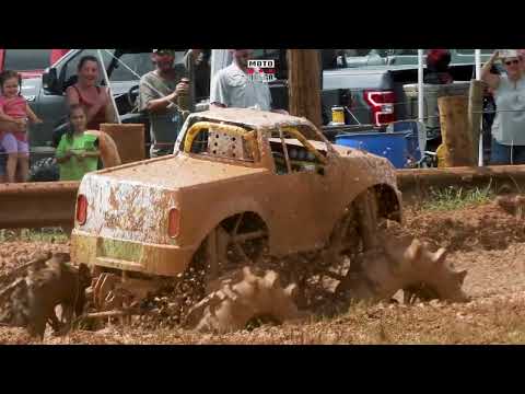 6 Year Old Drives a Mini Mega Truck at Twittys Mud Bog