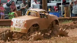 6 Year Old Drives a Mini Mega Truck at Twittys Mud Bog