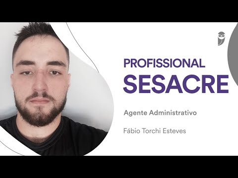 Concurso SESACRE: Conheça a carreira de Agente Administrativo na entrevista com Fábio Torchi