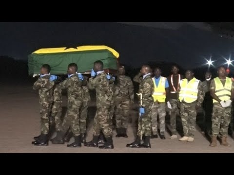 YouTube video thumbnail: Ghana Government Receives Remains of Ministers Killed in Helicopter Crash