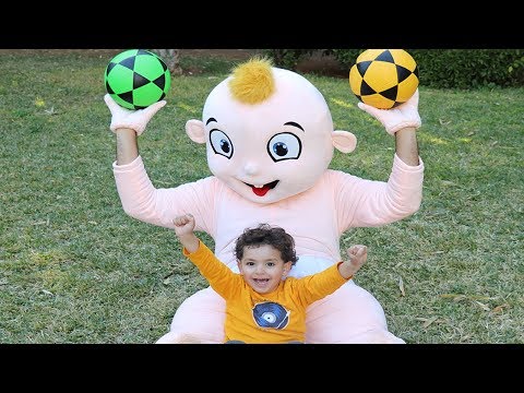 little boy learns colors with balloons, KIDS BOYS