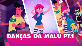 COMPILADO DE DANÇAS DA MALU #1