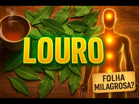 Louro: A Folha que Cura!
