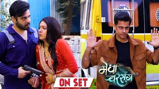 Megha Barsenge ON SET: Megha Ke Badle Manoj Ne Arjun Se 10 Crore Ki DEMAND #meghabarsenge