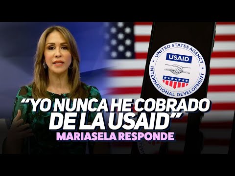 Mariasela Álvarez desmiente campaña difamatoria en su contra: “Yo jamás he cobrado de la USAID"