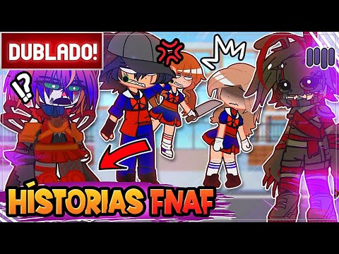 [ DUBLADO ] FAMILIA AFTON VAI A ESCOLA 😱 l GACHA CLUB