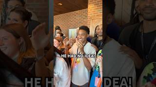 This birthday surprise made him tear up 🥹🥲