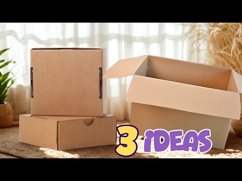 Give That Box a Second Life! 3 Must-Try DIY Ideas!