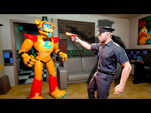 АНИМАТРОНИКИ 1 ЧАС ПУГАЮТ ОХРАННИКА ЛУЧШЕЕ VR FNAF COOP ► Garry's Mod