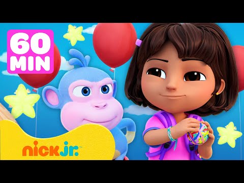 Dora | ¡Juegos, Juegos y Más Juegos de Dora por 60 Minutos! | Nick Jr. en Español