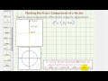 Vector Components and Trigonometric Functions